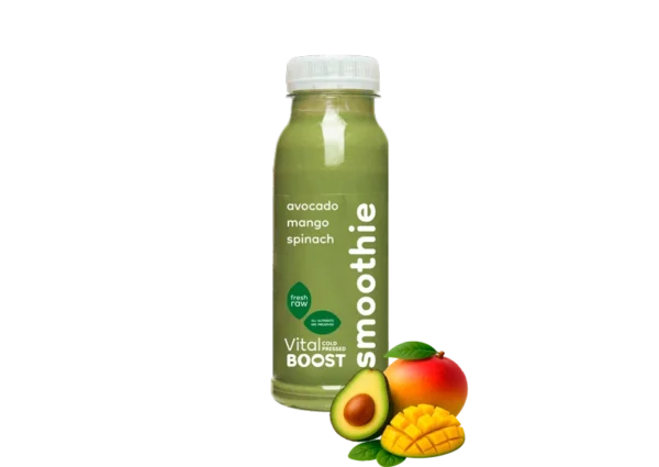 Smoothie avocado mangospinach